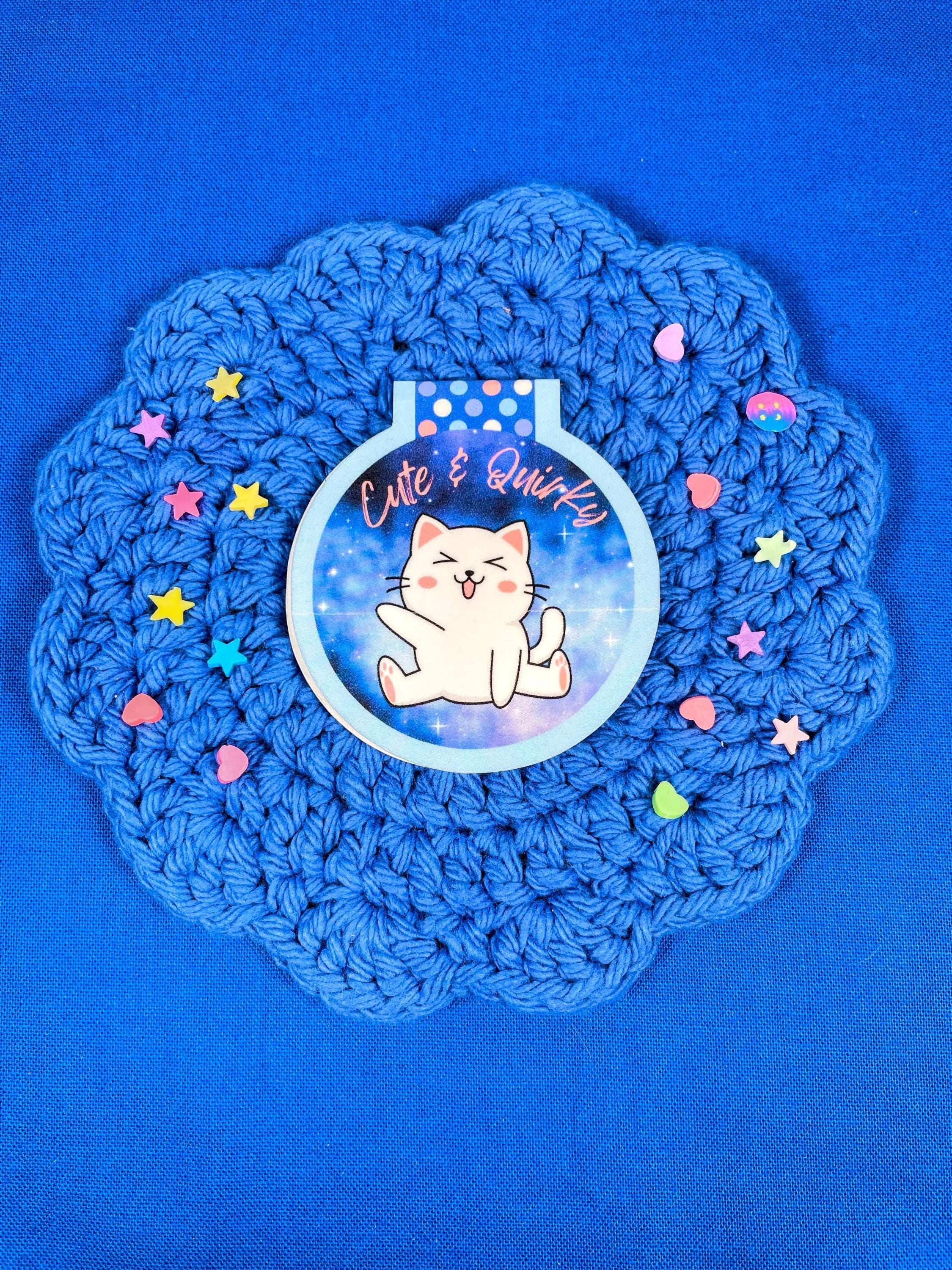 Cute and Quirky Cat Magnetic Bookmark - Autumnmist Boutique