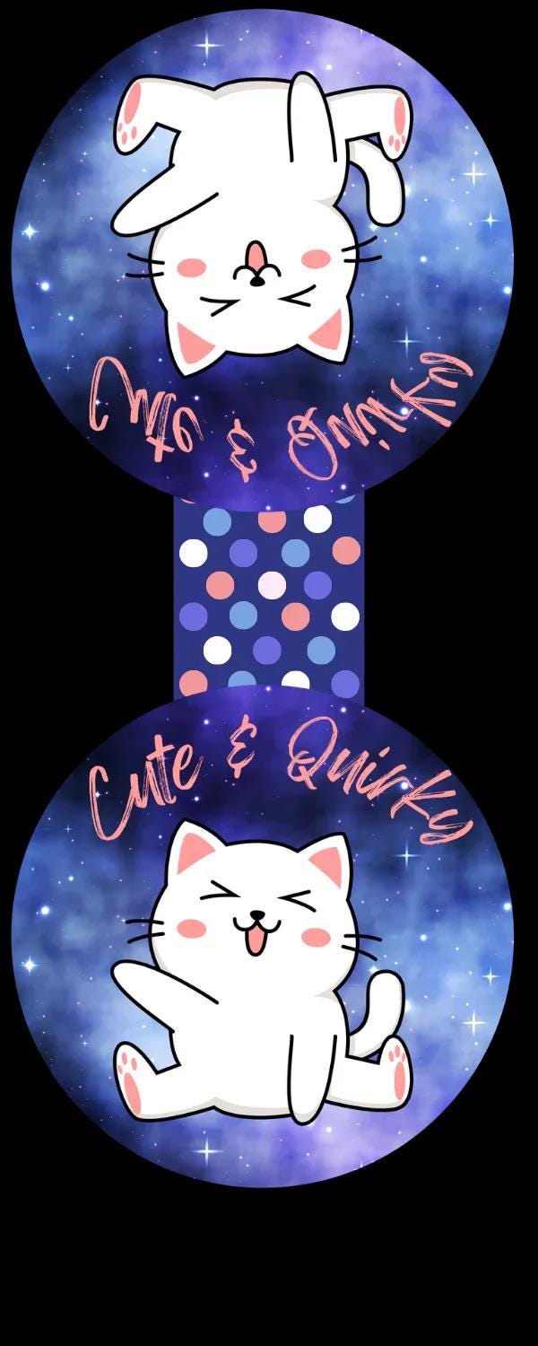 Cute and Quirky Cat Magnetic Bookmark - Autumnmist Boutique