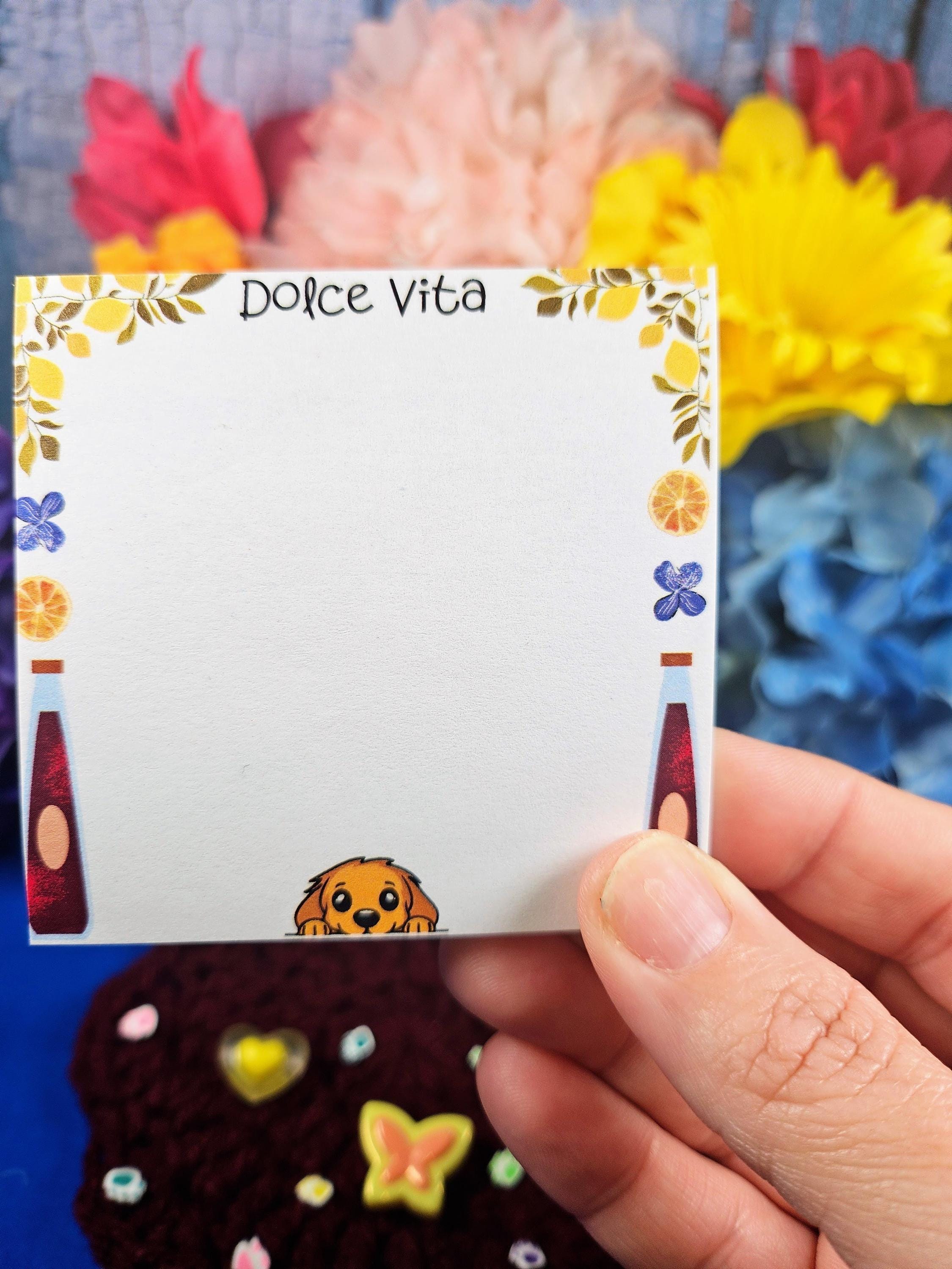 Dolce Vita Sticky Notes 3&amp;quot; x 3&amp;quot; Autumnmist Boutique