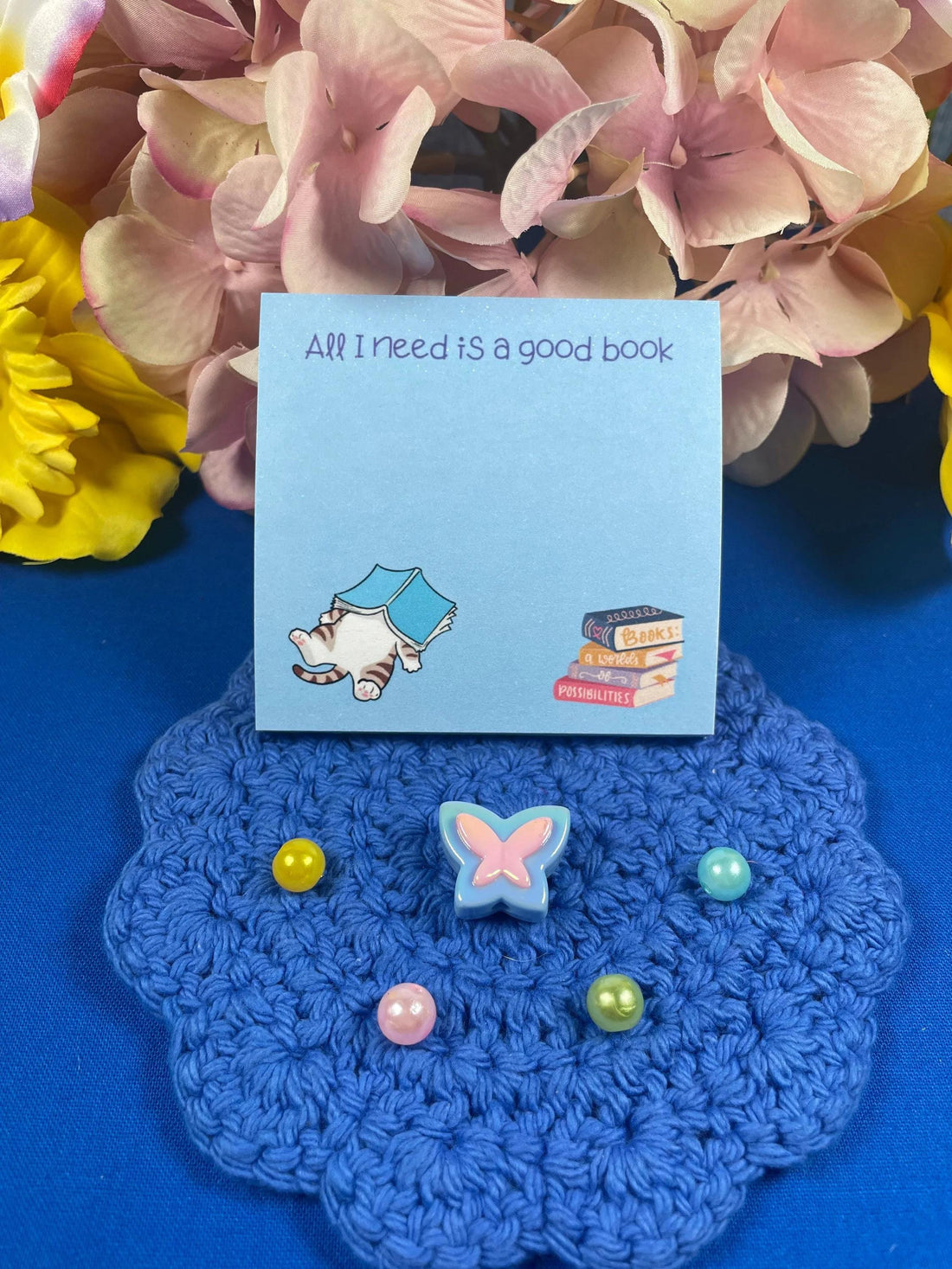 Good Book Sticky Notes 3&amp;quot; x 3&amp;quot; - Autumnmist Boutique