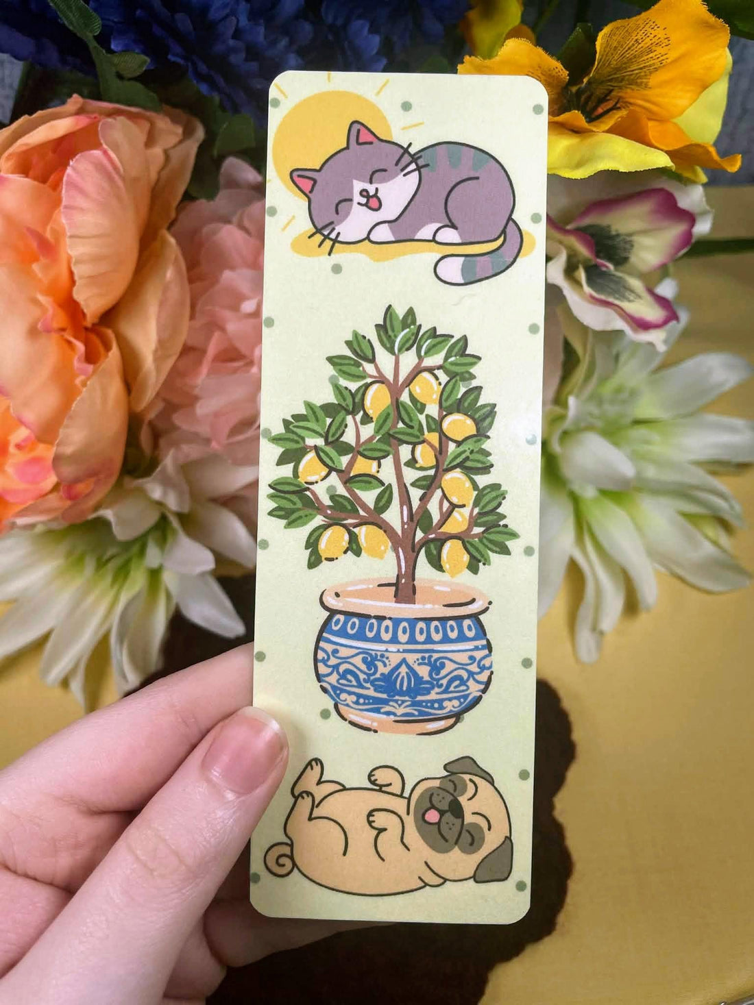 Lemon Grove Friends Laminated Bookmark Autumnmist Boutique