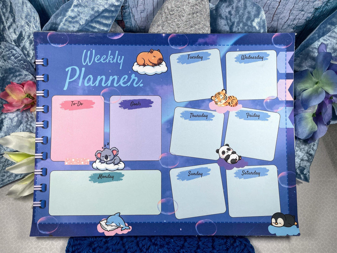 Twilight Dreams Large Planner Notepad 8.5&amp;quot; x 11&amp;quot; - Autumnmist Boutique