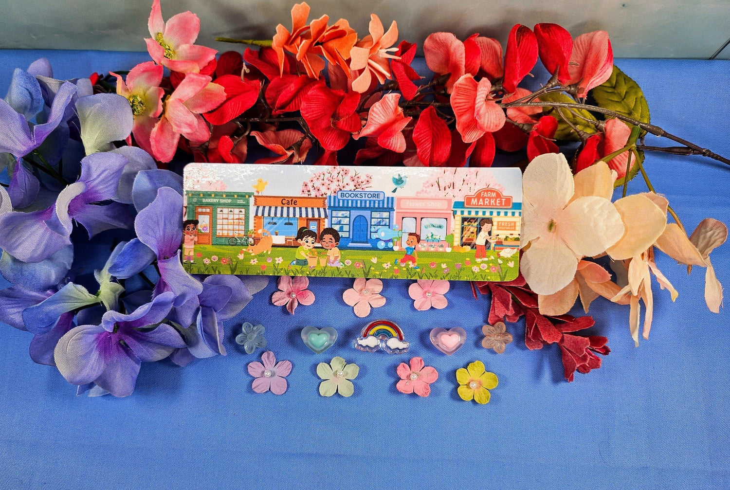 Main Street: Spring Edition Laminated Bookmark - Autumnmist Boutique