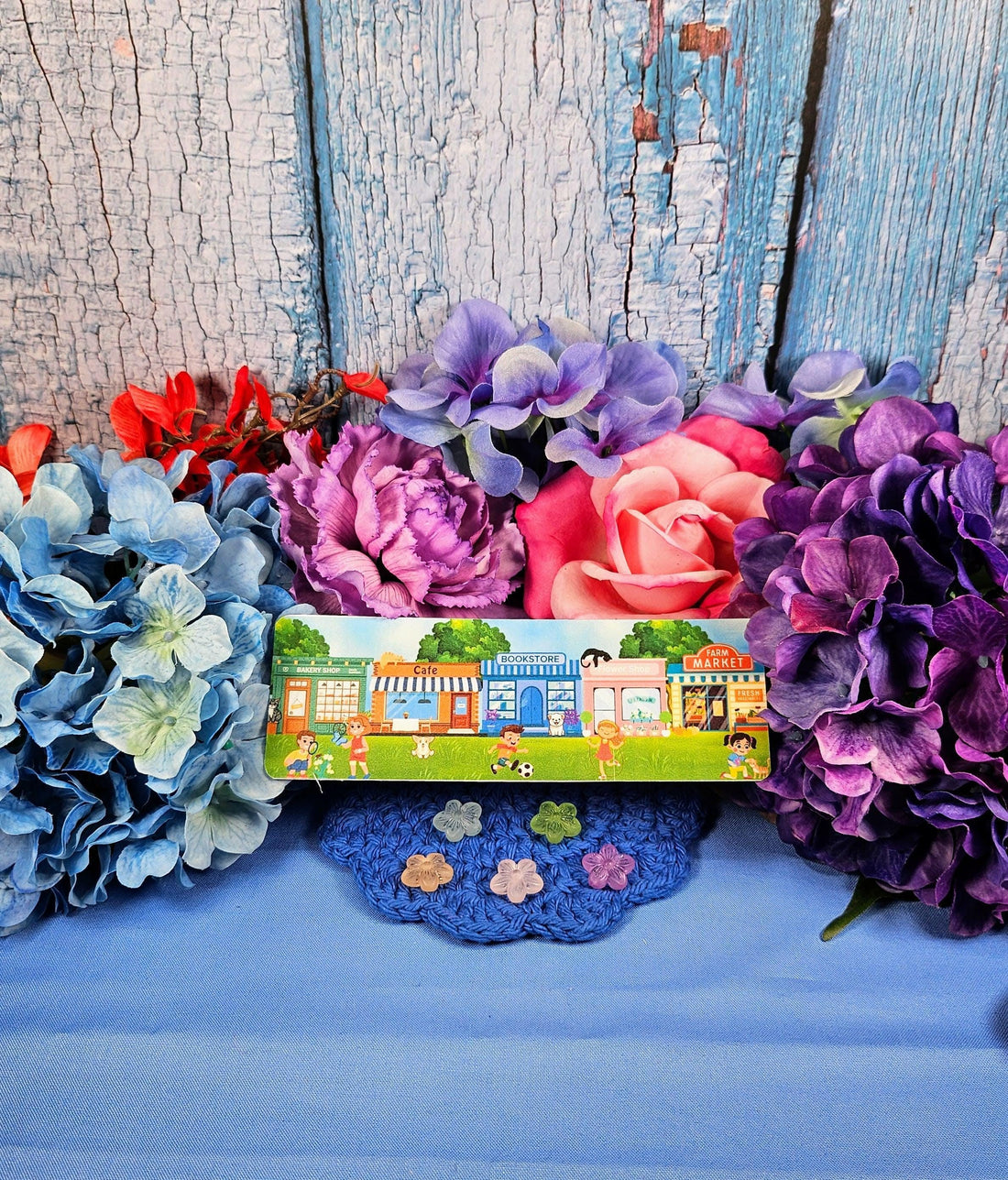Main Street: Summer Edition Laminated Bookmark - Autumnmist Boutique