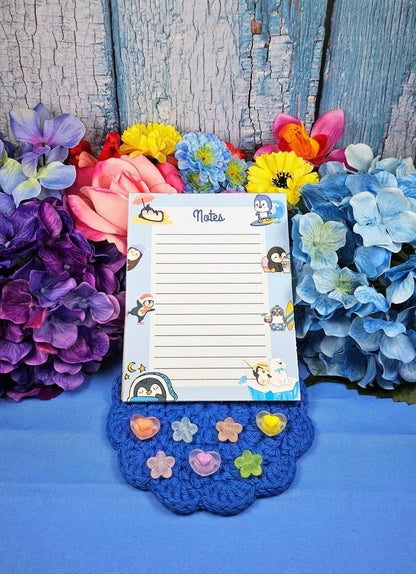 Penguin Adventures Notepad 4.25&amp;quot; x 5.5&amp;quot; - Autumnmist Boutique