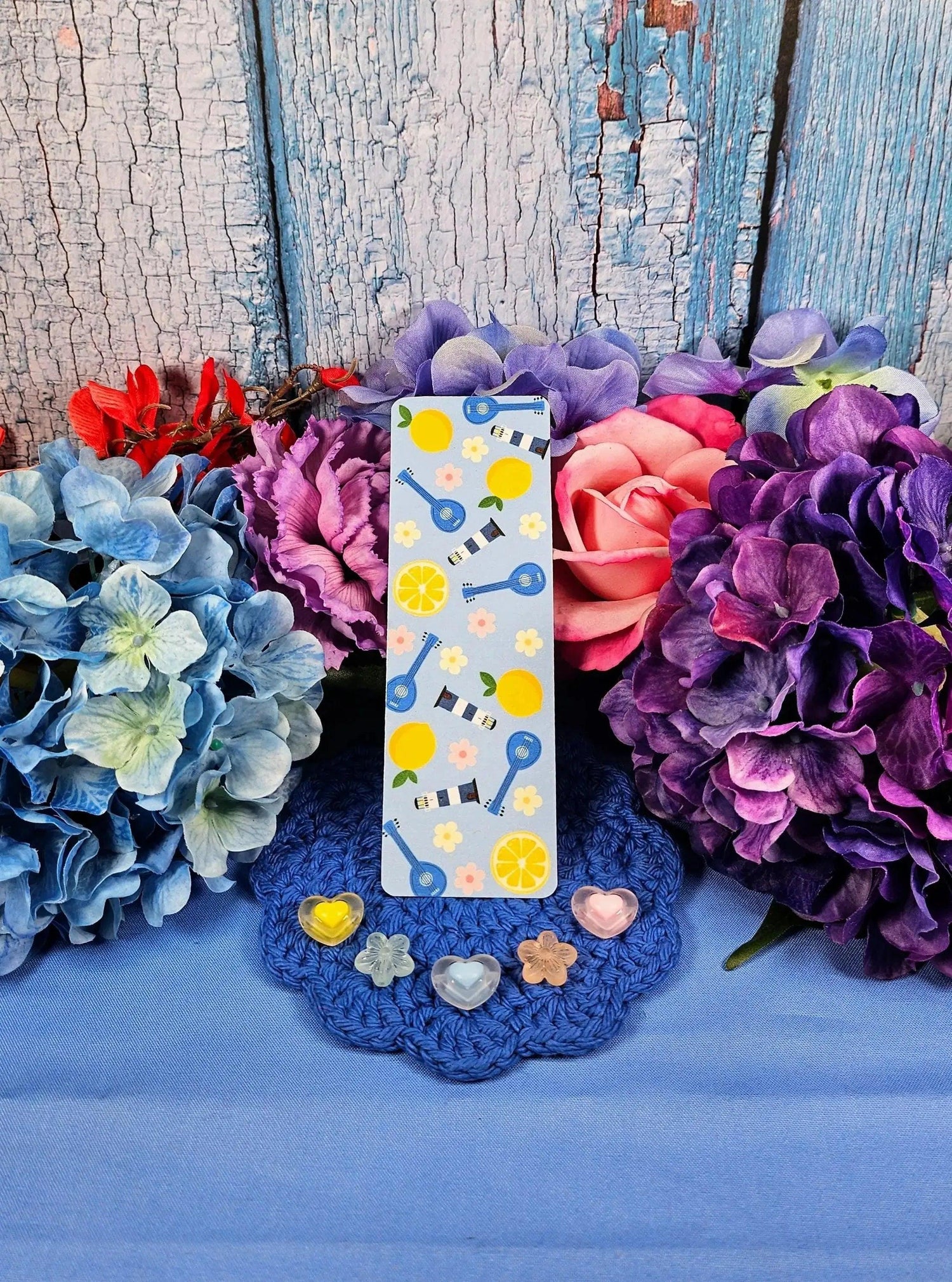 Greek Summer Laminated Bookmark - Autumnmist Boutique