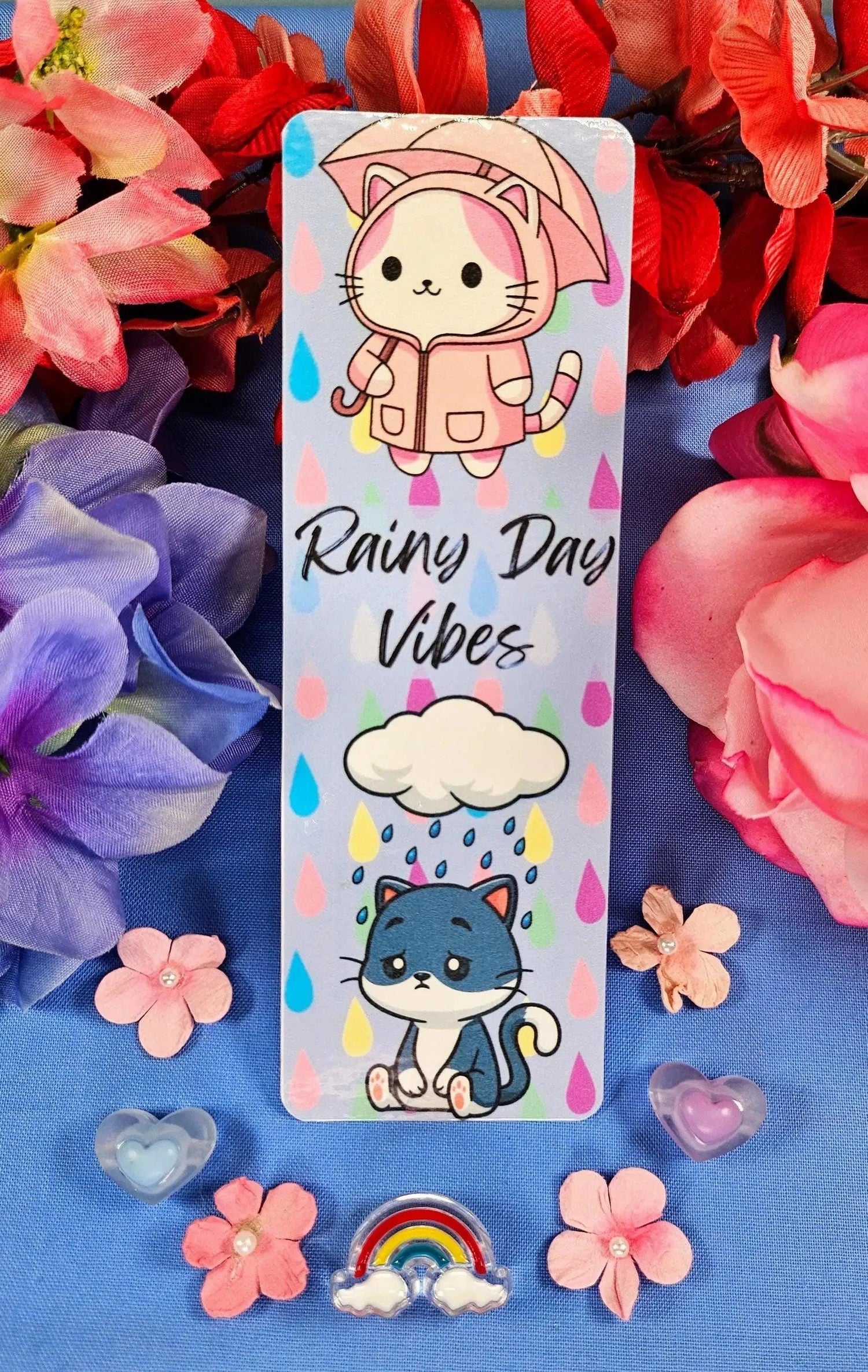Rainy Day Vibes Laminated Bookmark - Autumnmist Boutique