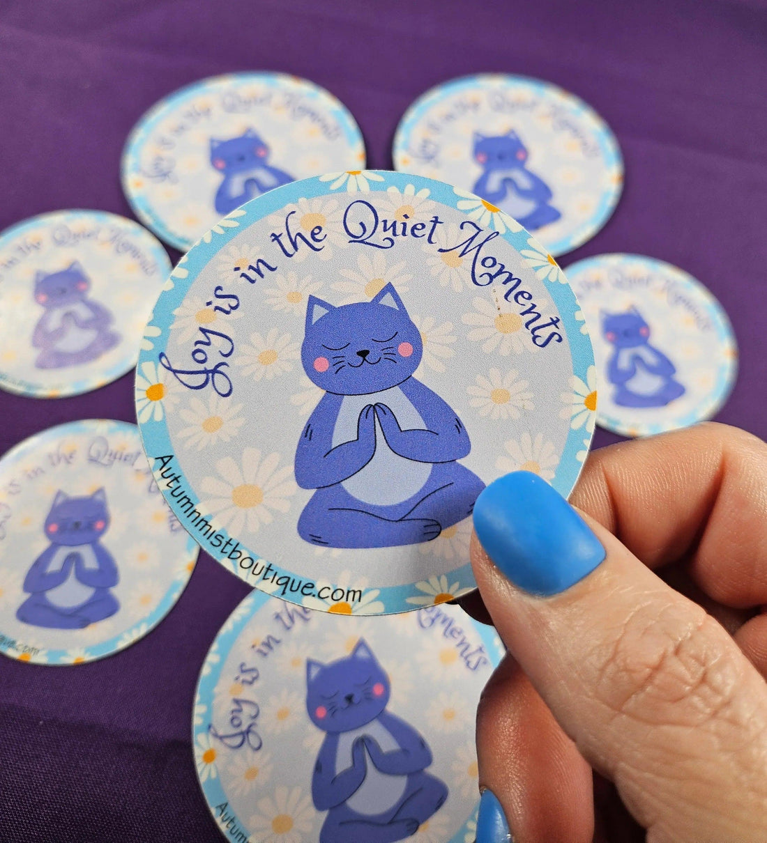 Zen &amp; Joy Vinyl Sticker - Autumnmist Boutique