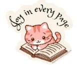 Joy in Every Page Vinyl Sticker - Autumnmist Boutique