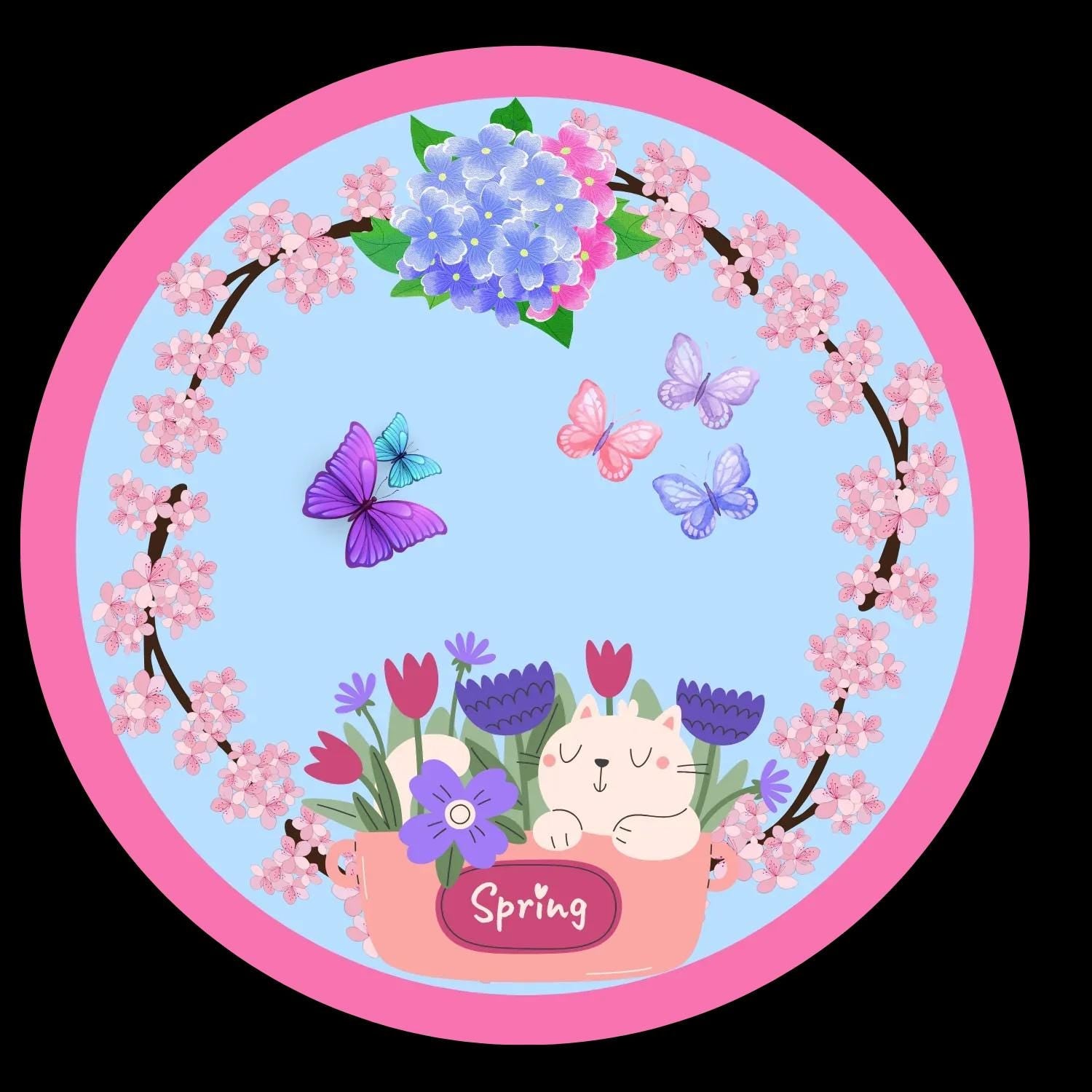 Let Joy Grow Vinyl Sticker - Autumnmist Boutique