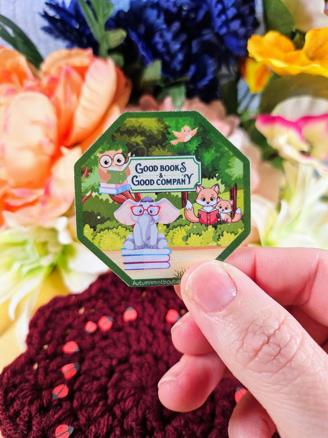 Forrest Friends Vinyl Sticker - Autumnmist Boutique