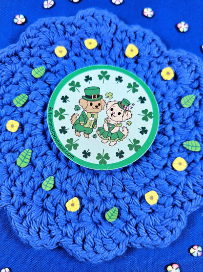 Let Your Irish Shine Vinyl Sticker - Autumnmist Boutique