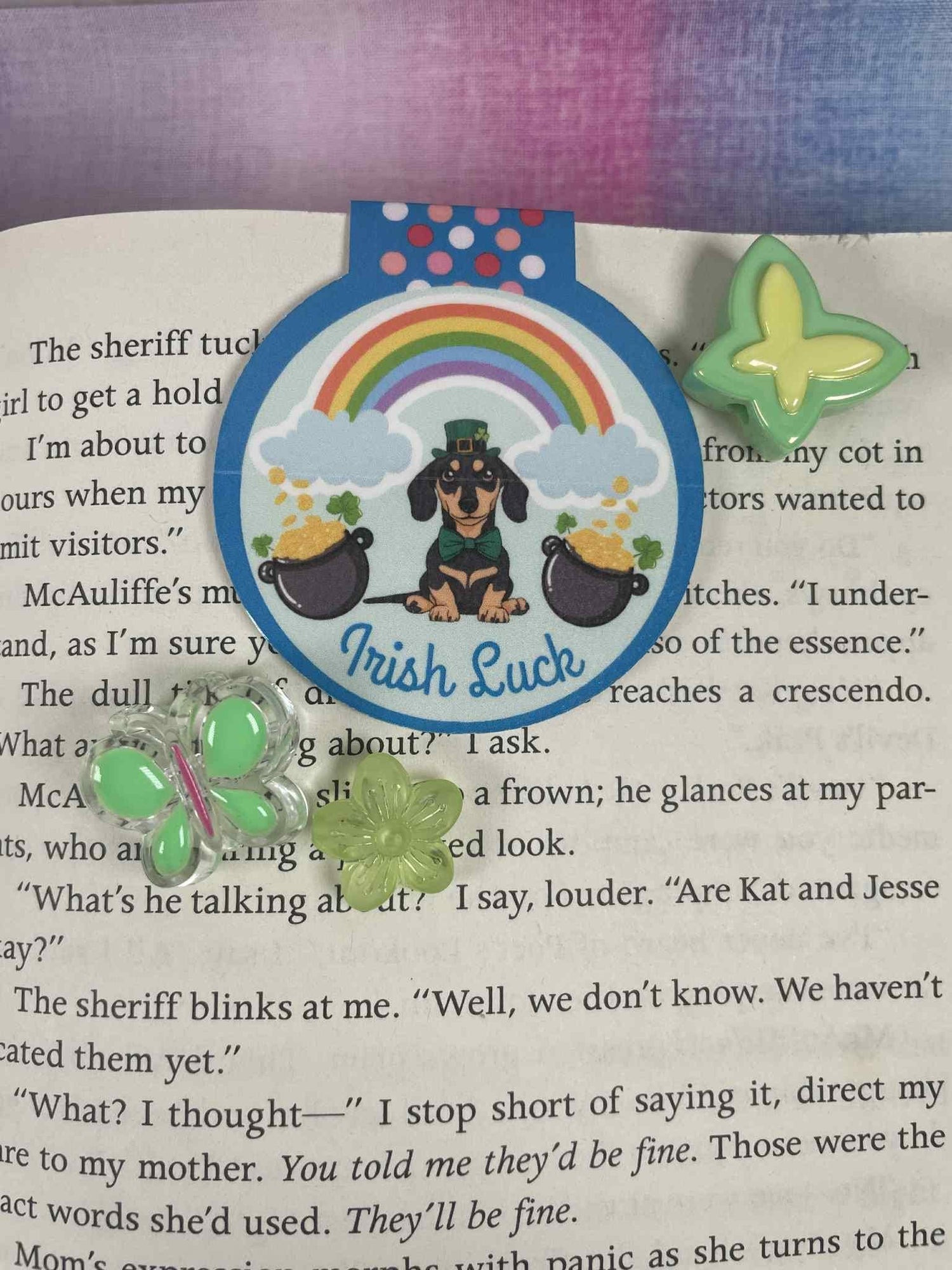 Irish Luck Magnetic Bookmark - Autumnmist Boutique