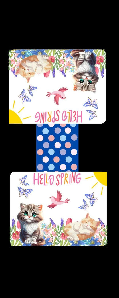 Hello Spring Magnetic Bookmark - Autumnmist Boutique