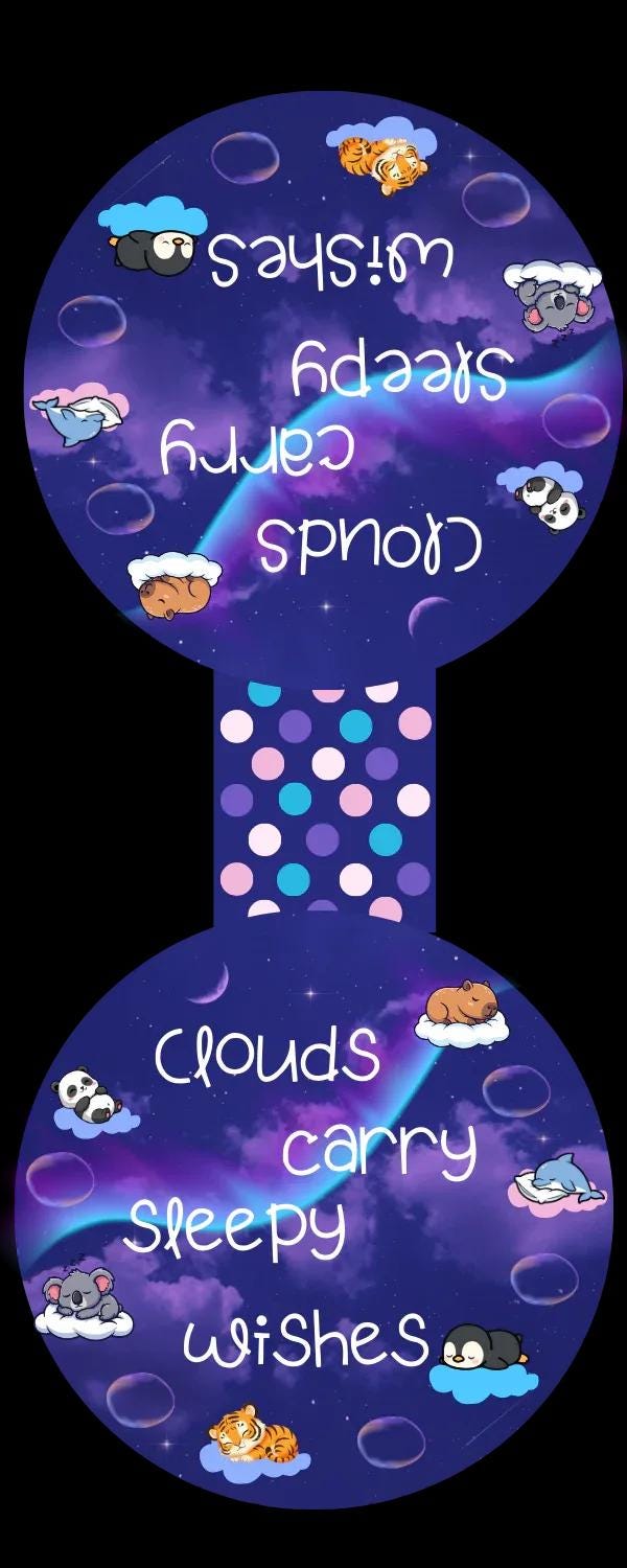 Twilight Dreams Magnetic Bookmark - Autumnmist Boutique
