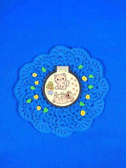 Lemon Friends Magnetic Bookmark Autumnmist Boutique
