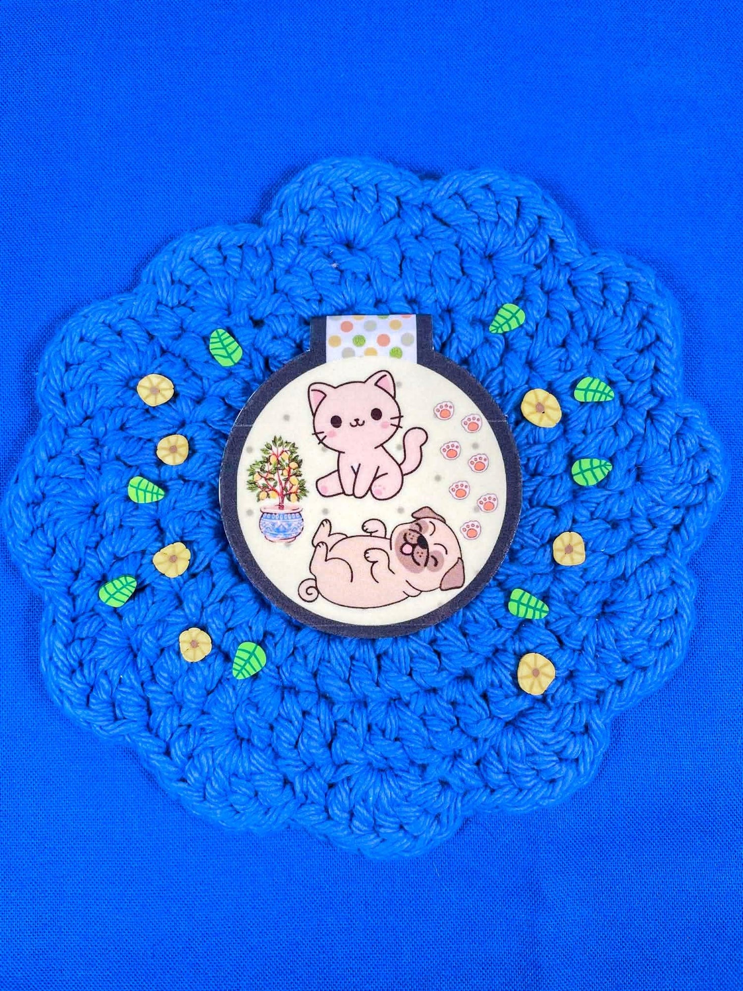 Lemon Friends Magnetic Bookmark Autumnmist Boutique