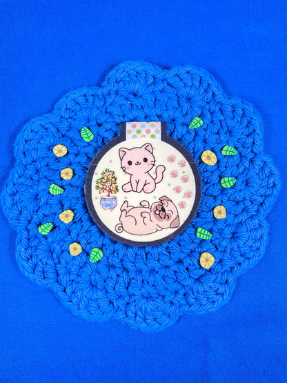 Lemon Friends Magnetic Bookmark Autumnmist Boutique