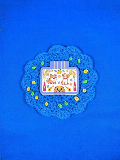 Italian Fun Dogs Magnetic Bookmark Autumnmist Boutique