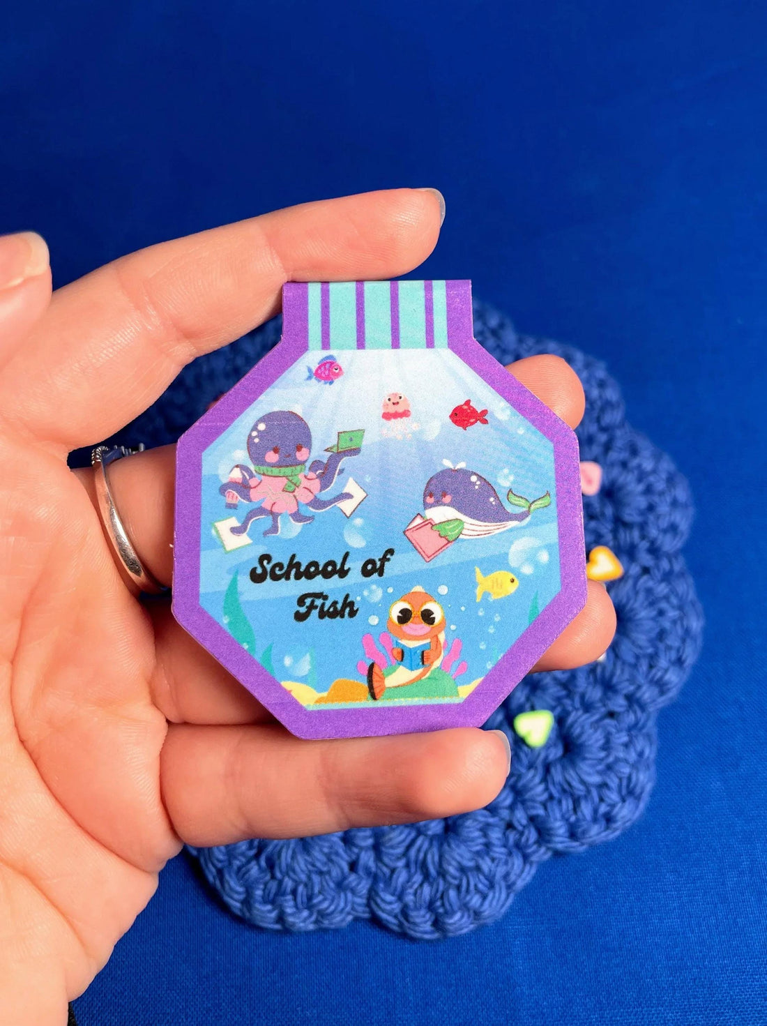 Underwater Friends Magnetic Bookmark - Autumnmist Boutique