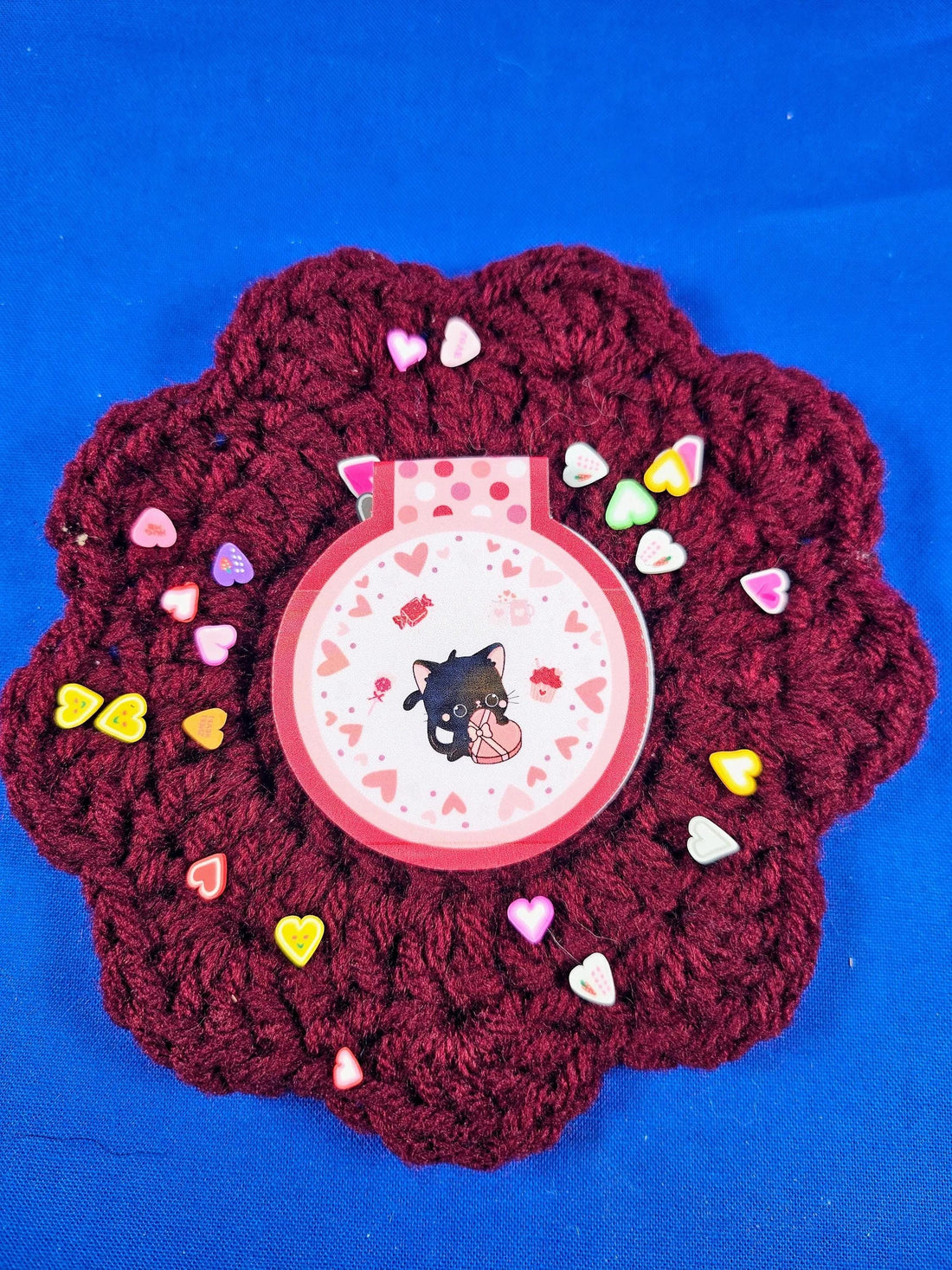 Valentine Whiskers Magnetic Bookmark - Autumnmist Boutique