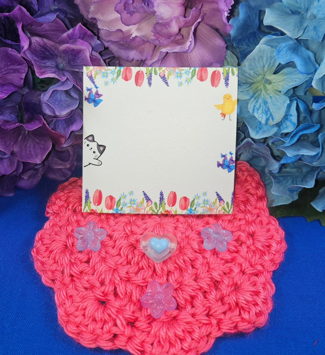 Hello Spring Sticky Notes 3&amp;quot; x 3&amp;quot; - Autumnmist Boutique