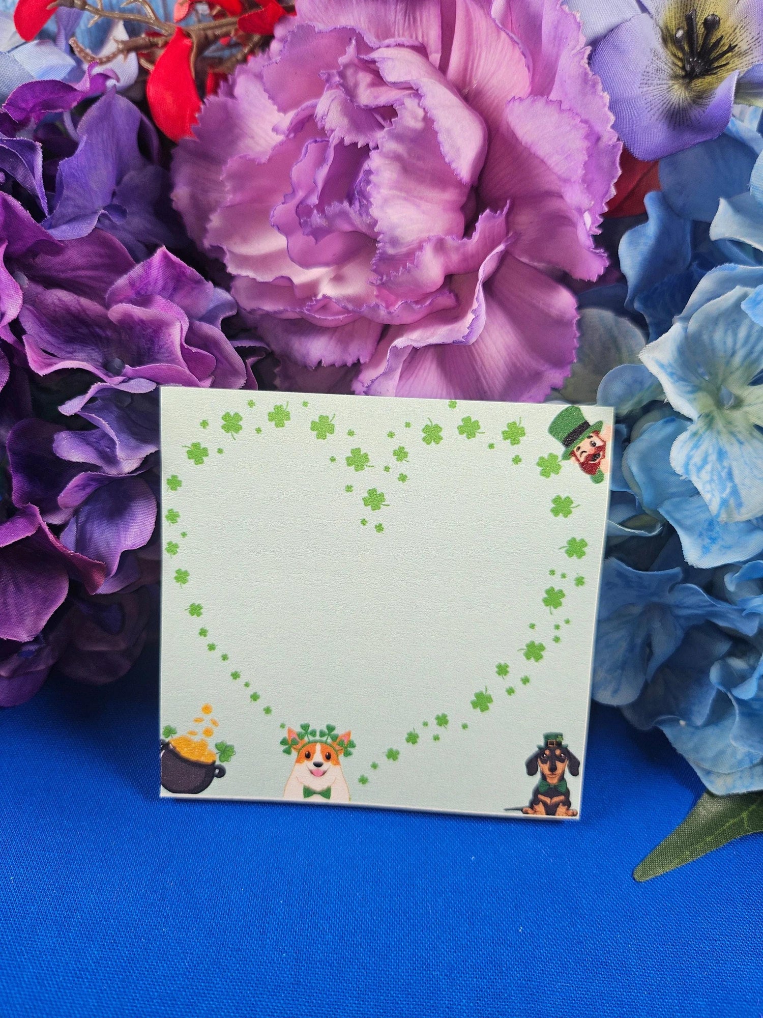 St. Paddy’s Delight Sticky Notes 3&amp;quot; x 3&amp;quot; - Autumnmist Boutique